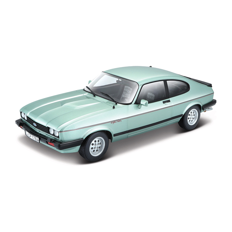 Ford Capri MK III 2.8 Injection (1982), blue metallic - 1:24 - Bburago