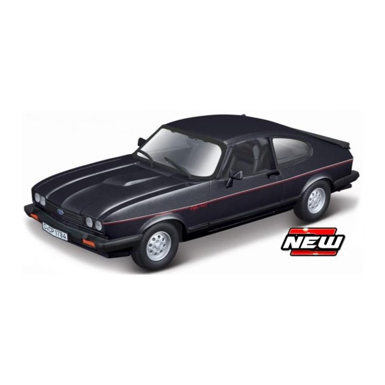 Ford Capri MK III 2.8 Injection (1982), black - 1:24 - Bburago