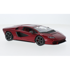 Lamborghini Countach LPI 800-4 (2023), red metallic - 1:24 - Bburago
