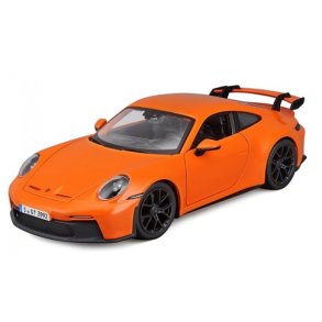 Porsche 911 GT3 (992) 2021, orange - 1:24 - Bburago