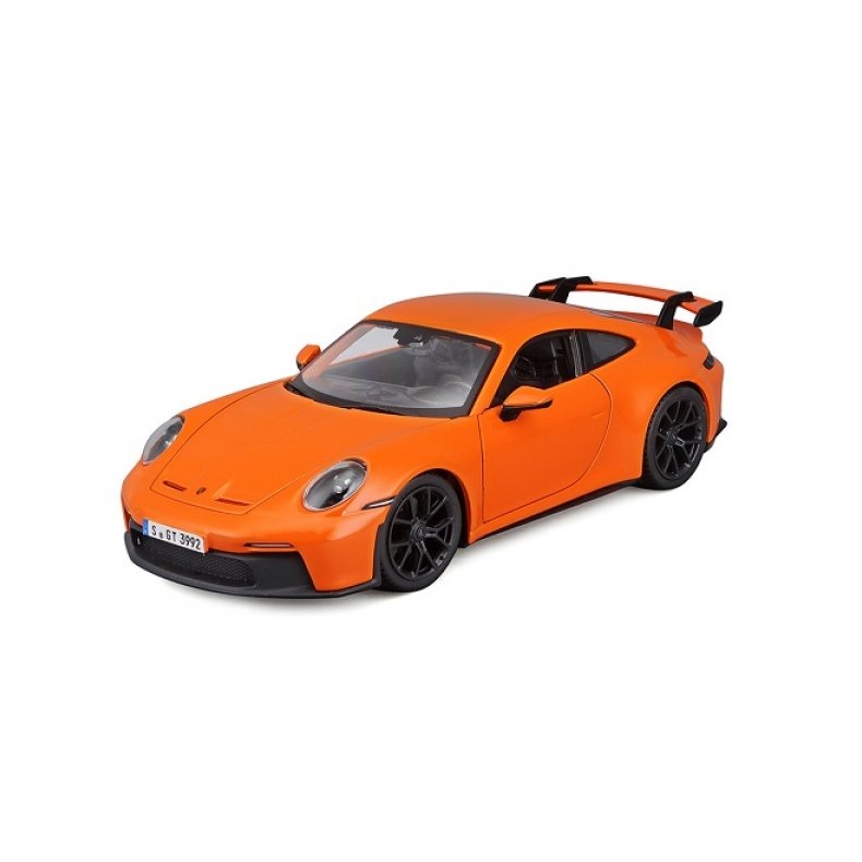 Porsche 911 GT3 (992) 2021, orange - 1:24 - Bburago