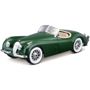 Jaguar XK120 Roadster, green - 1:24 - Bburago