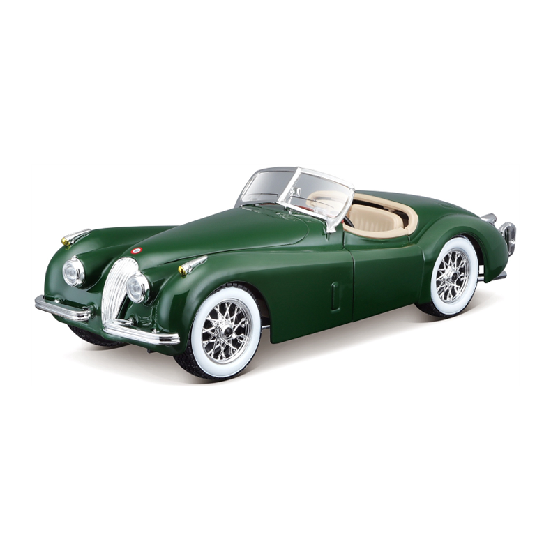 Jaguar XK120 Roadster, green - 1:24 - Bburago