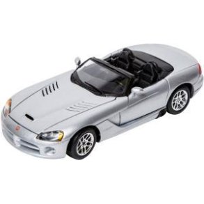 Dodge Viper SRT-10 (2008), silver - 1:24 - Bburago