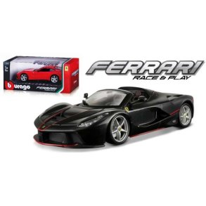 Ferrari LaFerrari Aperta, sort - 1:24 - Bburago