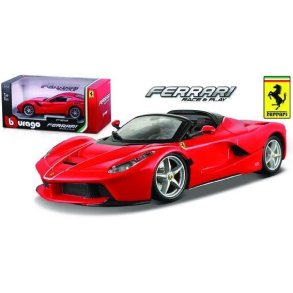 Ferrari LaFerrari Aperta, rd/sort - 1:24 - Bburago