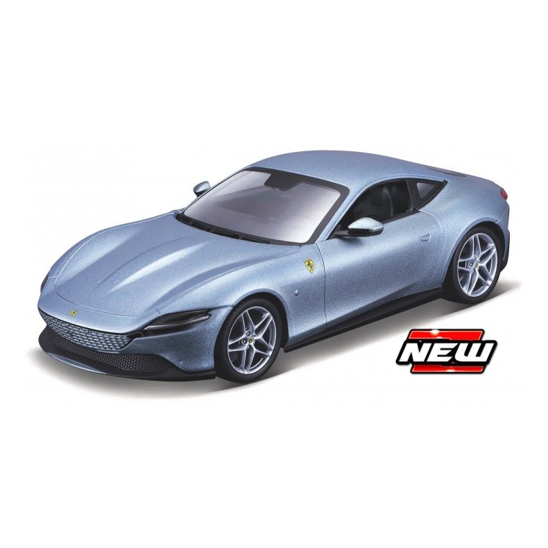 Ferrari Roma, silver - 1:24 - Bburago