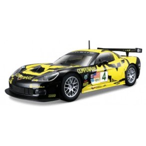 Chevrolet Corvette C6R #4, yellow/black - 1:24 - Bburago