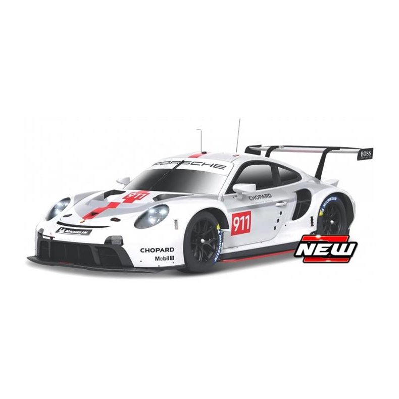 Porsche 911 RSR GT No.911, white - 1:24 - Bburago