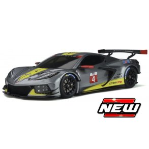 Chevrolet Corvette C8R #4 2020, silver - 1:24 - Bburago