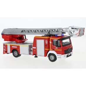 Mercedes-Benz Atego 1530F Magirus DLK 23/12, red/grey - 1:50 - Bburago