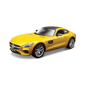 Mercedes-Benz AMG GT, gul metallic - 1:32 - Bburago