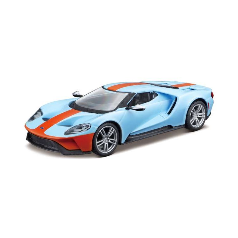 Ford GT (2019), blue/orange - 1:32 - Bburago