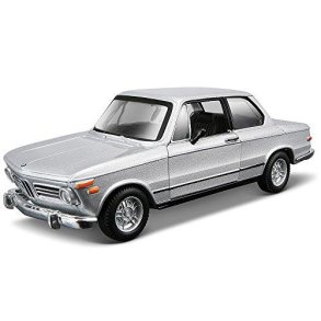 BMW 2002 Tii (1972), silver - 1:32 - Bburago
