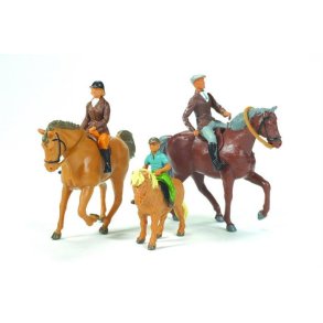 Ryttere (3 stk.) - 1:32 - Britains