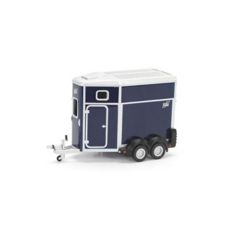 Ifor Williams Trailers HB506 Horse Box, blue - 1:32 - Britains (Udsolgt fra fabrik)