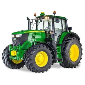 John Deere 6195M tractor (OBS! Originalfoto  ikke skalamodellen) - 1:32 - Britains