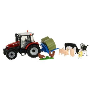 Massey Ferguson 5612 Tractor play set - 1:32 - Britains