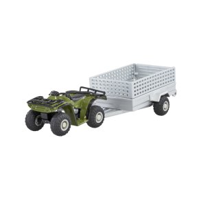 Quad 4WD with trailer - 1:32 - Britains