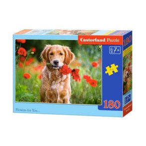 Puslespil 180 brikker - Flowers for You... - Castorland