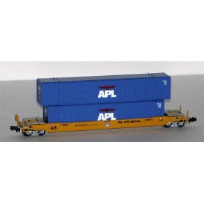 125 ton Gunderson Twin Stack Car 