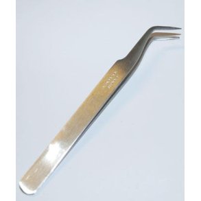 Pincet buet, fin spids, 12 cm lang - Luksusmodel