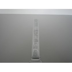 Lineal i rustfri stl, 30 cm / 12 tommer