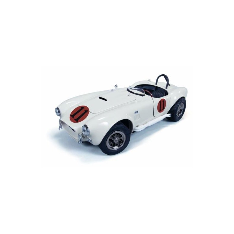 1965 Shelby Cobra 427 S/C, white (Elvis Presley #11 - "Spinout") - 1:18 - Ertl American Muscle/Auto World