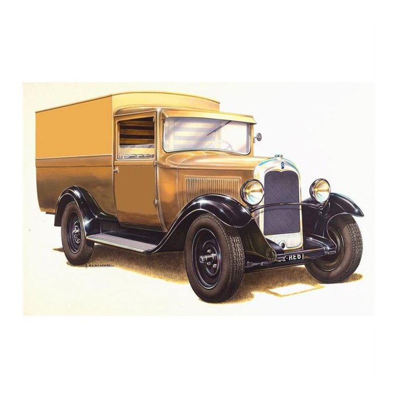 Citroen C4 Fourgonnette 1928 - 1:24 - Heller