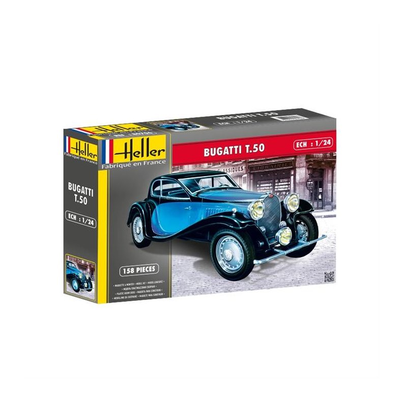 Bugatti T 50 - 1:24 - Heller