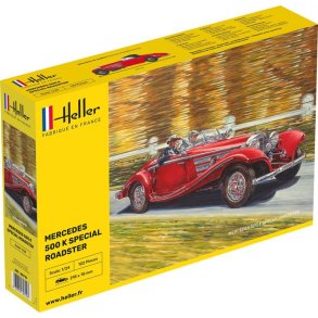 Mercedes 500 K Special Roadster - 1:24 - Heller