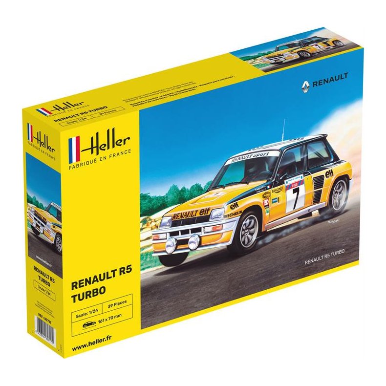 Renault R5 Turbo - 1:24 - Heller