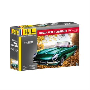 Jaguar Type E 3L8 OTS Cabriolet - 1:24 - Heller