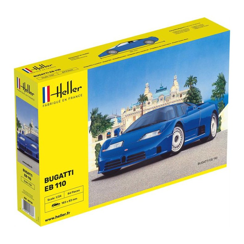 Bugatti EB 110 - 1:24 - Heller