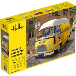 Renault Estafette Highroof (Bil kan bygges i 2 forskellige varianter (1964/1973)) - 1:24 - Heller