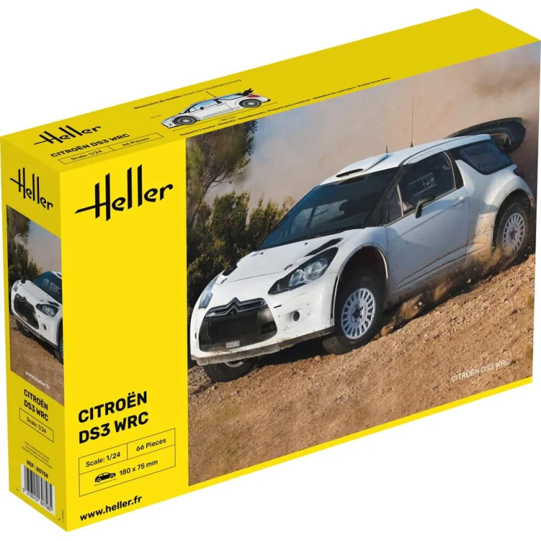 Citroen DS3 WRC - 1:24 - Heller