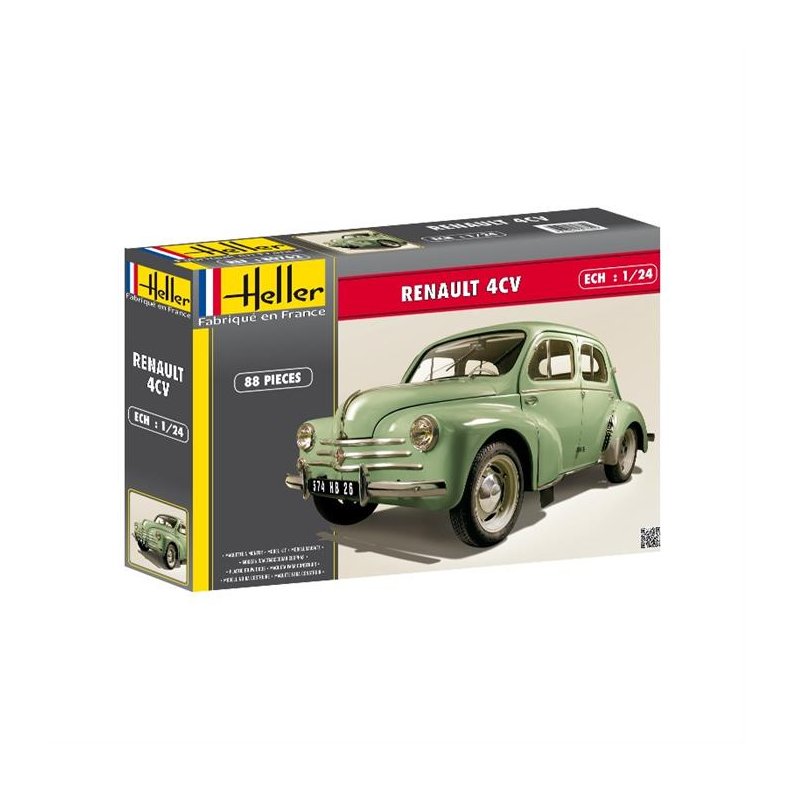 Renault 4 CV - 1:24 - Heller