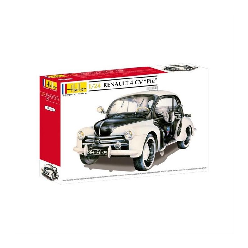 Renault 4CV "Pie" - 1:24 - Heller