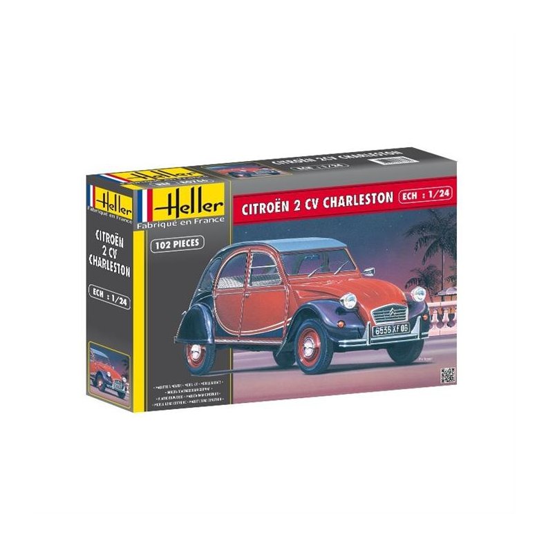 Citroen 2CV Charleston - 1:24 - Heller