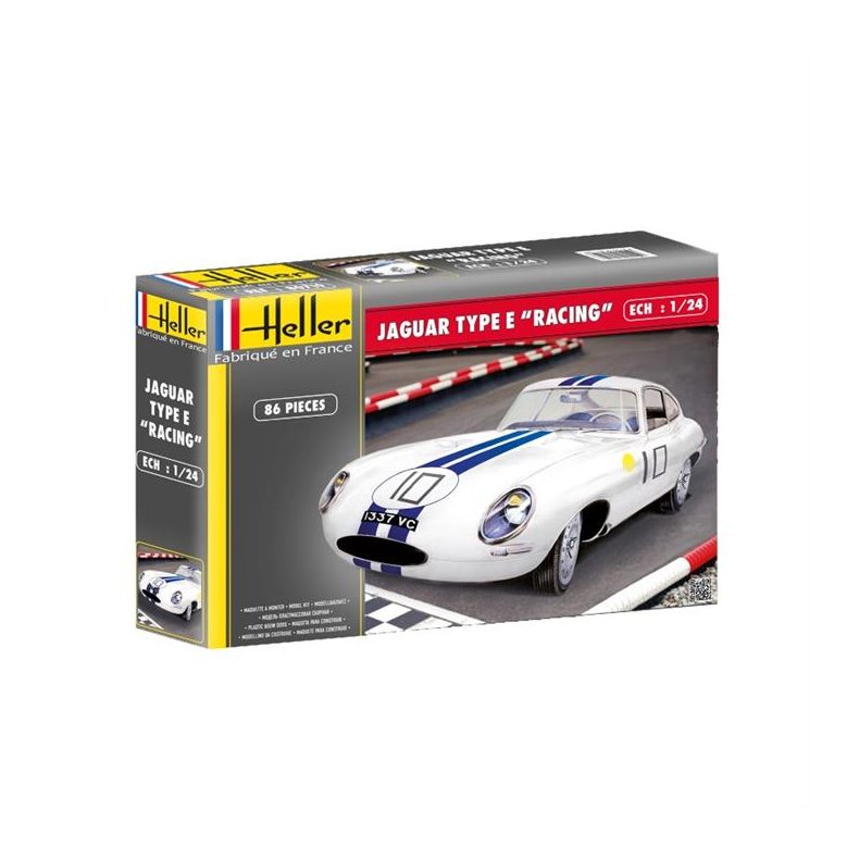 Jaguar Type E Le Mans - 1:24 - Heller