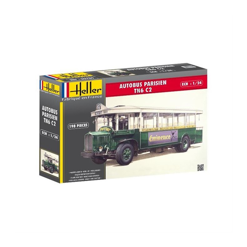 Autobus Parisien TN6 C2 - 1:24 - Heller