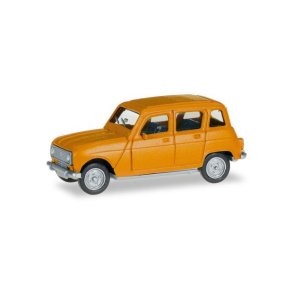 Renault R4, daffodil yellow - 1:87 / H0 - Herpa