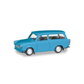 Trabant 601 S Universal, light blue - 1:87 / H0 - Herpa