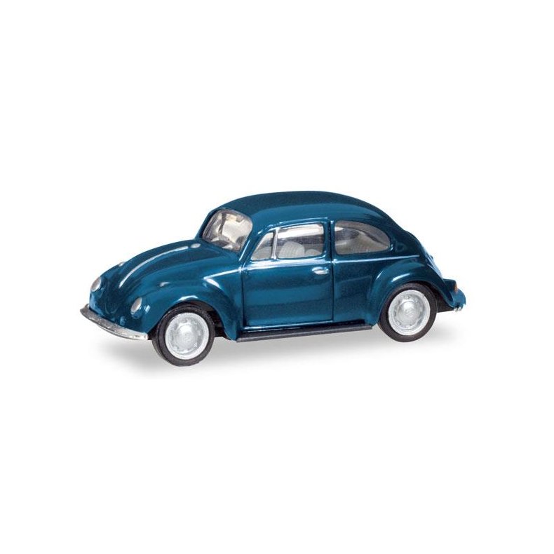 VW Beetle, steel blue - 1:87 / H0 - Herpa