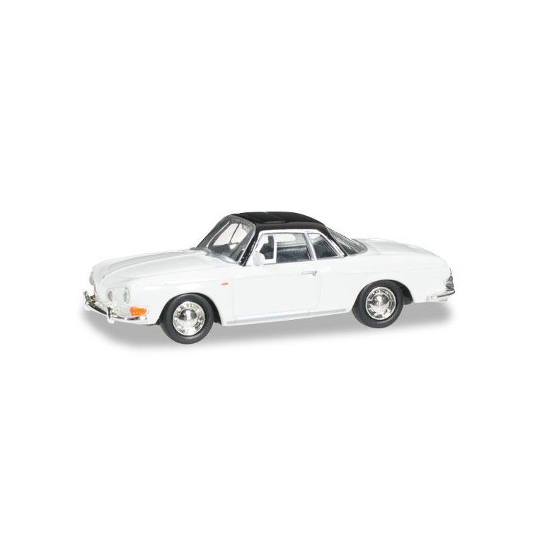 VW Karmann Ghia II, pure white - 1:87 / H0 - Herpa