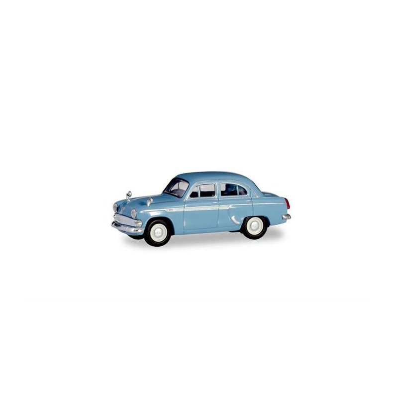 Moskwitsch 403, light blue - 1:87 / H0 - Herpa