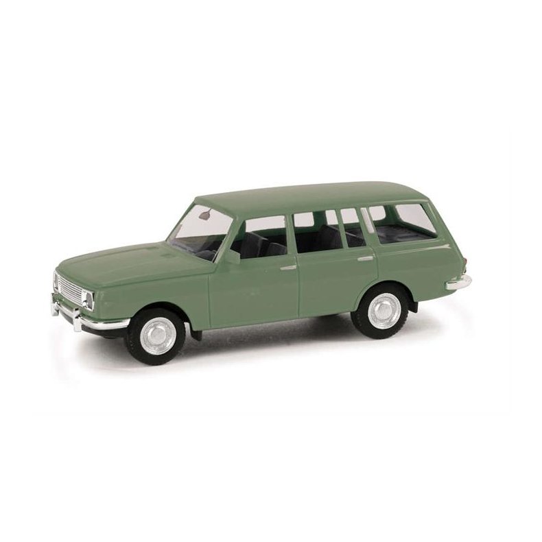 Wartburg 353 (1966) Tourist, pastel green - 1:87 / H0 - Herpa