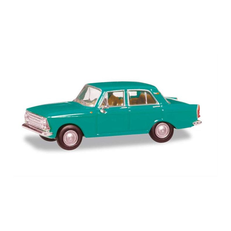 Moskwitsch 408, mint turquoise - 1:87 / H0 - Herpa