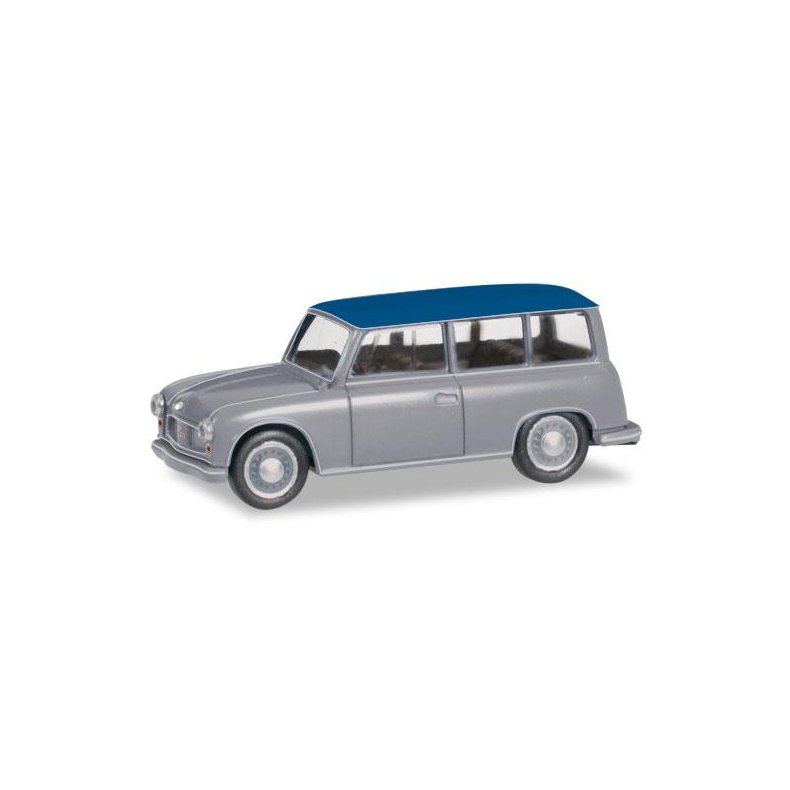 AWZ P 70 Kombi (1955-1959), mouse grey - 1:87 / H0 - Herpa