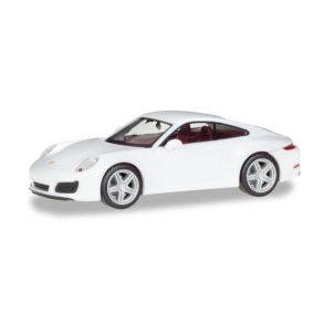 Porsche 911 Carrera 2 Coupé, white -  1:87 / H0 - Herpa
